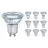 Multipack 10x Ledvance Performance Spot LED Réflecteur GU10 PAR16 4.3W 350lm 120D - 827 Blanc Très Chaud | Équivalent 32W