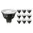 Multipack 10x Philips Master LED Spot GU5.3 MR16 7.5W 500lm 36D - 930 Blanc Chaud | Meilleur rendu des couleurs - Dimmable - Équivalent 50W