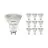 Multipack 10x Noxion PerfectColor Spot LED GU10 PAR16 4W 345lm 36D - 930 Blanc Chaud | Meilleur rendu des couleurs - Dimmable - Équivalent 50W