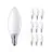 Multipack 10x Philips Corepro LED Bougie E14 Dépolie 4.3W 470lm - 827 Blanc Très Chaud | Équivalent 40W
