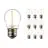 Multipack 10x Noxion Lucent LED E27 Boule Filament Claire 1.4W 136LM - 827 Blanc Très Chaud | Équivalent 15W