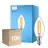 Multipack 10x Philips Corepro LED Bougie E14 Filament Claire 6.5W 806lm - 827 Blanc Très Chaud | Équivalent 60W