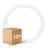 Multipack 10x Ledvance Tube LED T9 Value Circulaire (EM/Direct 230V) 18.3W 2200lm - 840 Blanc Froid | Équivalent 32W