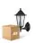 Multipack 4x D'Lite Applique Murale Helora Noir | IP44 - Convient pour 1x E27