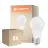 Multipack 6x Ledvance Classic LED E27 Poire Dépolie 8.8W 806lm - 827 Blanc Très Chaud | Dimmable - Équivalent 60W