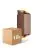 Multipack 10x Nordlux Nico Applique Murale Aluminium Rouille Up & Down | IP54 - Convient pour 2x GU10