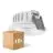 Multipack 4x Ledvance Spot LED Air Fix Aluminium Blanc 6W 510lm 36D - 930 Blanc Chaud | Diamètre 68mm - IP65 - Meilleur rendu des couleurs - Dimmable