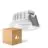 Multipack 4x Ledvance Spot LED Air Fix Aluminium Blanc 6W 570lm 36D - 940 Blanc Froid | Diamètre 68mm - IP65 - Meilleur rendu des couleurs - Dimmable