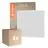 Multipack 4x Ledvance Panneau LED Compact Aluminium Blanc 33W 3630lm - 840 Blanc Froid | 60x60cm - UGR < 19