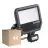 Multipack 4x Ledvance Projecteur LED Aluminium Noir 41W 5500lm 100D - 830 Blanc Chaud | IP65 - Détecteur De Mouvement Et De Lumière - Symétrique