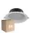 Multipack 6x Noxion Downlight LED Hera Moyen Encastré Blanc 9W 900lm 80D - 827-830-840 CCT | 146mm - Diamètre 120mm