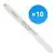 Multipack 10x Noxion Tube LED T5 Avant Extreme (HF) High Efficiency 16W 2160lm - 830 Blanc Chaud | 115cm - Équivalent 28W