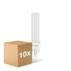 Multipack 10x Noxion Lucent PL-C LED 5.2W - 830 Blanc Chaud | 2-Pins - Équivalent 18W