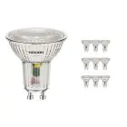 Multipack 10x Noxion Spot LED GU10 PAR16 3.7W 270lm 36D - 840 Blanc Froid | Équivalent 35W