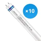 Multipack 10x Philips Tube LED T8 MASTER (HF) High Output 20W 3100lm - 865 Lumière du Jour| 150cm - Équivalent 58W