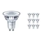 Multipack 10x Philips Corepro LED Spot GU10 PAR16 3.5W 275lm 36D - 840 Blanc Froid | Équivalent 35W