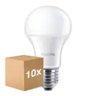 Multipack 10x Philips Corepro LED Ampoule E27 Poire Dépolie 13W 1521lm - 830 Blanc Chaud | Équivalent 100W
