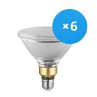 Multipack 6x Ledvance Performance Spot LED E27 PAR38 15.2W 1035lm 36D - 927 Blanc Très Chaud | Meilleur rendu des couleurs - Dimmable - Équivalent 120W