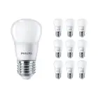 Multipack 10x Philips Corepro LED Lustre E27 Boule Dépolie 2.8W 250lm - 827 Blanc Très Chaud | Équivalent 25W