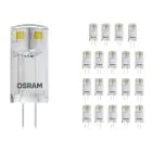 Multipack 20x Ledvance Performance LED Capsule G4 Claire 0.9W 100lm - 827 Blanc Très Chaud | Équivalent 10W