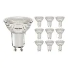 Multipack 10x Noxion Spot LED GU10 PAR16 4W 345lm 36D - 830 Blanc Chaud | Dimmable - Équivalent 50W