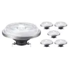 Multipack 6x Philips MASTER LED Spot G53 AR111 10.8W 620lm 40D - 930 Blanc Chaud | Meilleur rendu des couleurs - Dimmable - Équivalent 50W