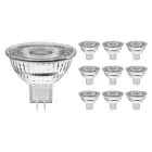 Multipack 10x Noxion Spot LED GU5.3 MR16 4.4W 345lm 60D - 827 Blanc Très Chaud | Dimmable - Équivalent 35W
