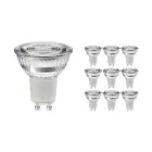 Multipack 10x Noxion Lucent Spot LED GU10 PAR16 4.8W 450lm 36D - 840 Blanc Froid | Équivalent 65W