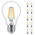 Multipack 10x Philips MASTER Value LED Ampoule E27 Poire Claire 3.4W 470lm - 927 Blanc Très Chaud | Meilleur rendu des couleurs - Dimmable - Équivalent 40W