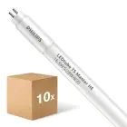 Multipack 10x Philips Tube LED T5 MASTER (Direct 230V) High Efficiency 16.5W 2300lm - 830 Blanc Chaud | 115cm - Équivalent 28W