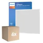 Multipack 4x Philips Panneau LED Ledinaire RC065B 28W 3400lm - 830-835-840 CCT | 60x60cm - UGR 
