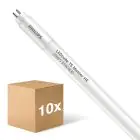 Multipack 10x Philips Tube LED T5 MASTER (Direct 230V) High Efficiency 20W 2800lm - 830 Blanc Chaud | 145cm - Équivalent 35W
