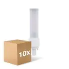 Multipack 10x Ledvance Dulux-D LED 6W - 840 Blanc Froid | 2-Pins - Équivalent 13W