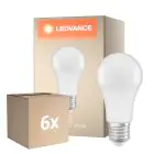 Multipack 6x Ledvance Classic LED E27 Poire Dépolie 14W 1521lm - 827 Blanc Très Chaud | Dimmable - Équivalent 100W