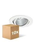 Multipack 10x Philips Spot LED Claire Accent G2 RS061B 6W 550lm 36D - 840 Blanc Froid | 80mm - Dimmable 