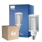 Multipack 6x Philips TrueForce LED E27 HPL Claire 28W 3800lm 360D - 830 Blanc Chaud | Équivalent 125W