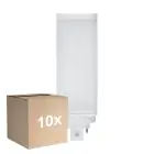 Multipack 10x Ledvance Dulux-T LED 10W - 830 Blanc Chaud | 4-Pins - Équivalent 26W