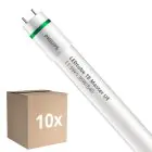 Multipack 10x Philips Tube LED T8 MASTER (EM/Direct 230V) Ultra Efficiency 11.9W 2500lm - 840 Blanc Froid | 120cm - Équivalent 36W