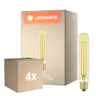 Multipack 4x Ledvance Vintage 1906 LED E27 tube Dorée 4W 400lm - 820 Blanc Très Chaud | Équivalent 35W