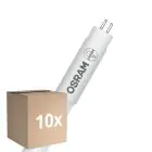 Multipack 10x Ledvance Tube LED T5 (HF) High Efficiency 10W 1500lm - 840 Blanc Froid | 85cm - Équivalent 21W