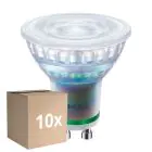 Multipack 10x Philips Master LED Réflecteur GU10 PAR16 2.1W 375lm 36D - 827 Blanc Très Chaud | Équivalent 50W