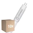 Multipack 10x Ledvance Tube LED T5 AC Mains P Mains (AC) High Output 18W 2800lm - 865 Lumière Du Jour | 85cm - Équivalent 39W